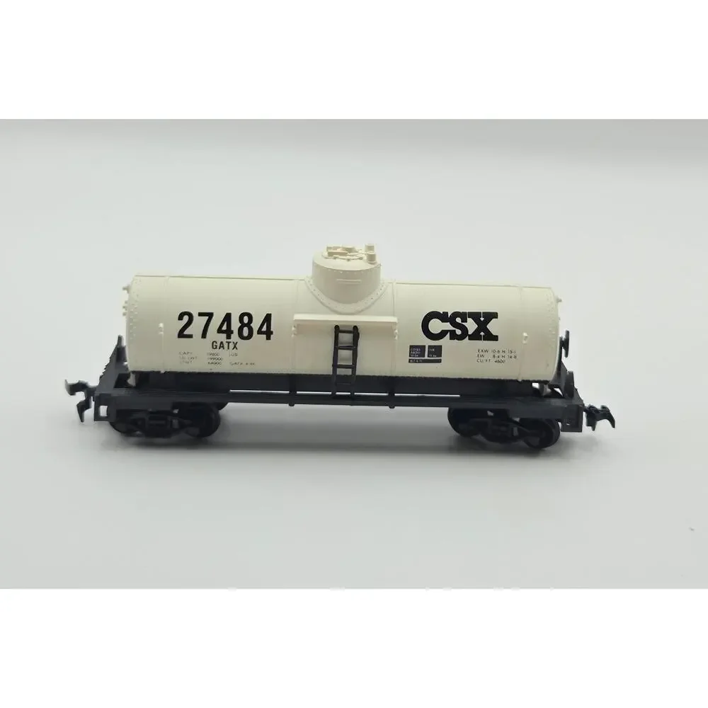 Life-Like HO Scale CSX Tank Car & Flat Car W/ Containers Lot In Original Box